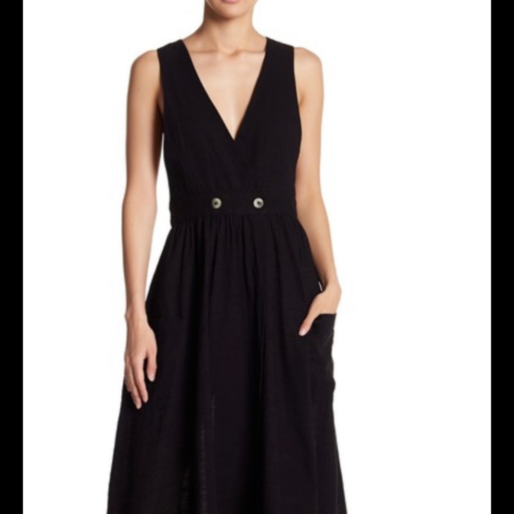 NWT Free People Diana Midi Wrap Dress Small